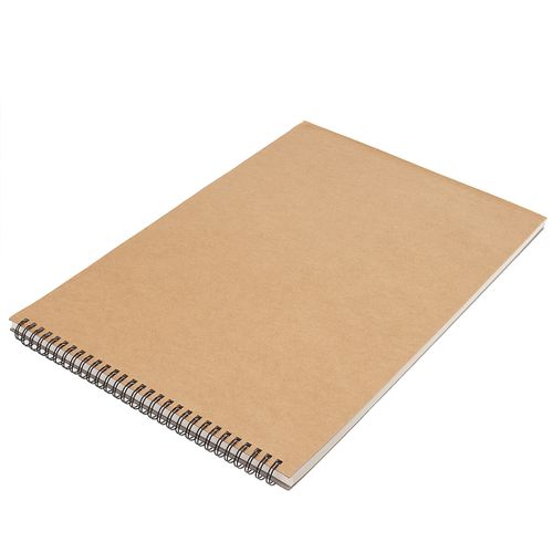 A3/A4/8K/A5/16K Kraft Paper Sketchbook Spiral Art Notebook Blank