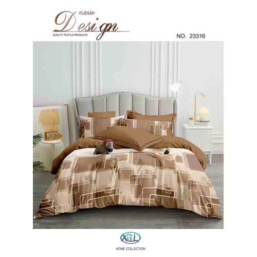 Generic 6ft X 6ft Duvet + Blanket With 4 Pillowcases –- Bedding Set,.