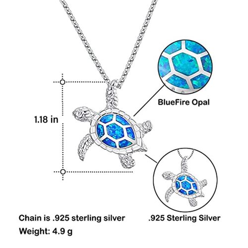 Pandora turtle necklace deals