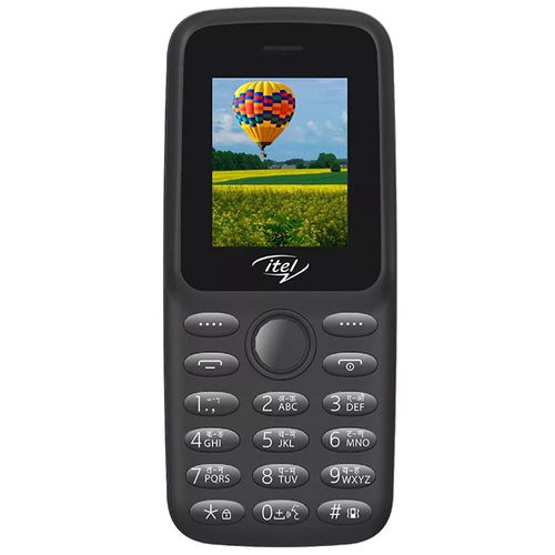 itel 2163 Wireless FM Torchlight Dual SIM - Black - image 2