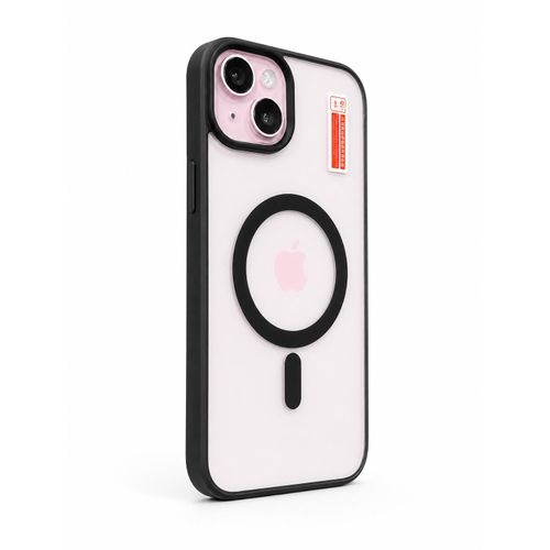 Pouch iPhone 15plus Genuine Sleek Black MagSafe transparent - image 2