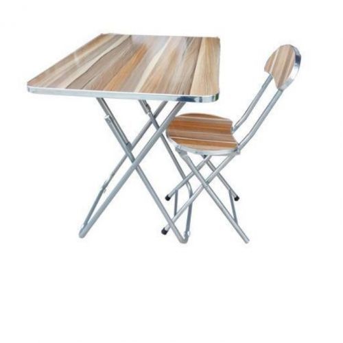 Generic Foldable Dining Set Wooden Table And Chair Reading Chair Jumia Nigeria