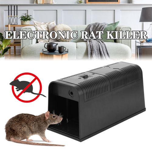 Electric High Voltage Mouse Rat Trap Reusable Mouse Killer