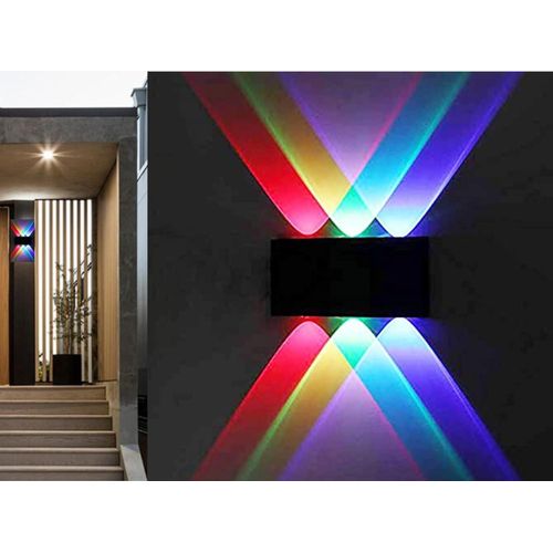 Generic Up And Down LED Wall Light - RGB - 6W - 220V - ABS+PC - Black - image 4