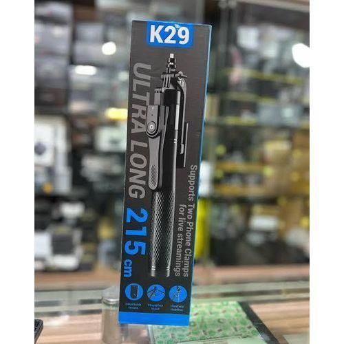 Generic K29 215cm (7ft Tall) Selfie Stick with Tripod - image 3