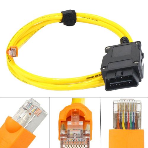 2m Ethernet to OBD Interface Cable E-Sys Icom Coding F-Series for