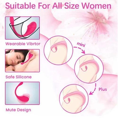 Generic USB Rechargeable APP Remote Controlled Vibrator