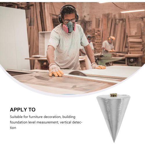 product_image_name-Generic-Plumb Bob Hanging Wire Hammer Plumb String High Building Measuring Tool for Straight Level Test.-3