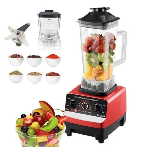 Generic SILVER CREST High Power Dual Cup Wall Breaker Electric Drink Mixer Multi Functional Smoothie Maker - image 5