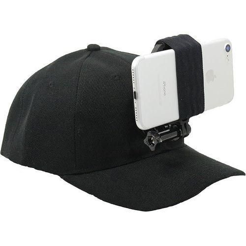 Generic Baseball Hat Compatible with Smartphone/Cellphone/GoPro Camera Head Mount with Remote iOS/Android Bluetooth Shutter. Any Phone or GoPro Camera Fits, Regardless of Case. - image 2
