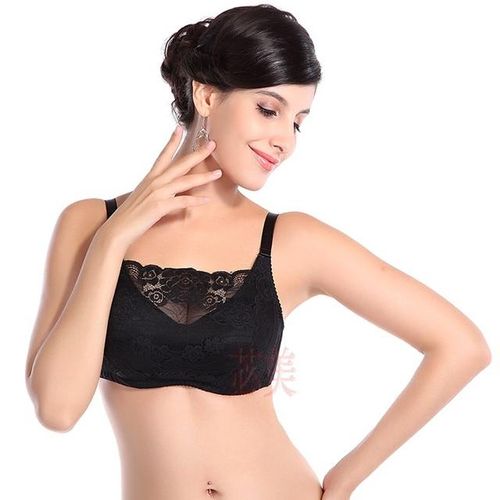 Generic X9068 Women Bra For Silicone Inserts Post Mastectomy Underwear Pocket  Bra Breast Cancer Female Lingerie Lace Bra With Pocket