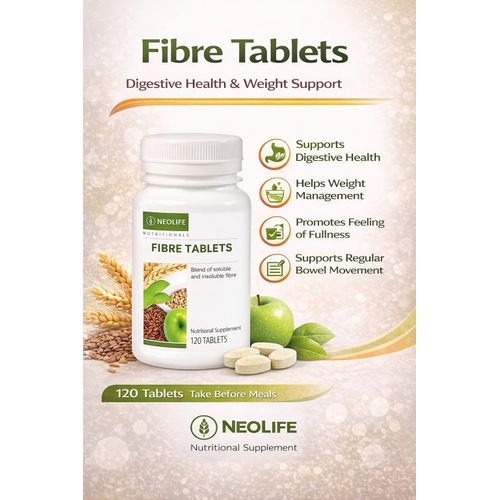 product_image_name-New Life-Fibre Tablets 120 Tablets - Digestive Health & Weight Management Support-1