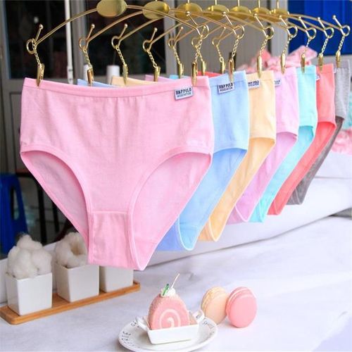 Generic Sexy Underwear Women Panties Cotton Briefs Ladies Panties  Breathable Underpants Girls Knickers For Female Xxl Pink Panty