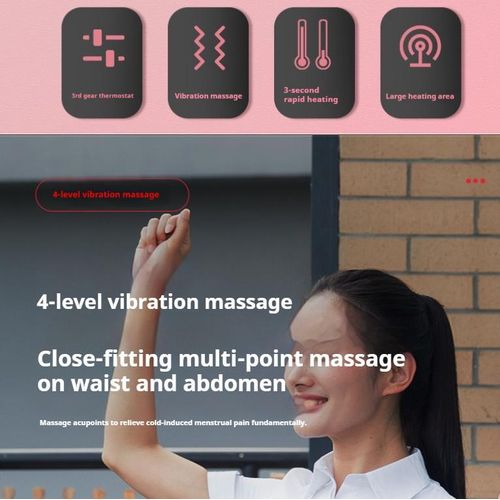Generic Women'S Dysmenorrhea And Abdominal Pain Heating Warming Pad Belt - image 7