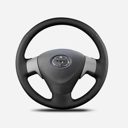 Generic Car Steering Wheel Cover For Toyota Corolla 2006 2010 Matrix 2009 Auris Microfiber Hand Stitched Black Car Accessories Jumia Nigeria
