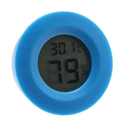 Mini Black Digital Thermometer Hygrometer Fridge Freezer Tester