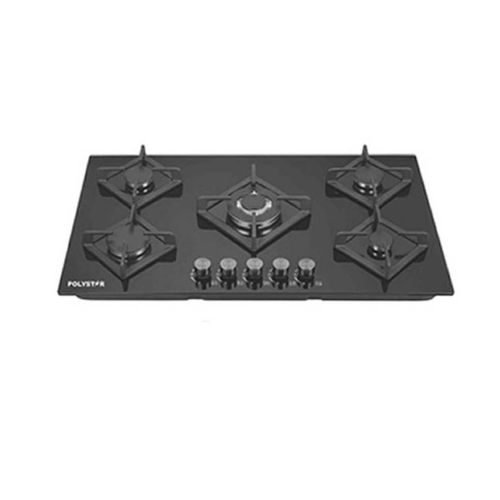 Polystar 90cm 5 Gas Burner Built-in Gas Hob - Pv-hb5g5848