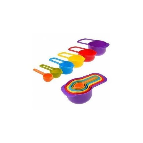 product_image_name-Generic-6pcs Colorful Kitchen Measuring Cup Set-1