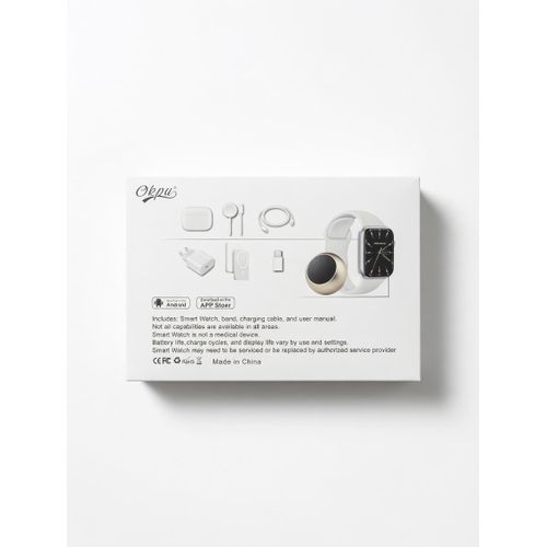 product_image_name-Generic-Okpu D17 Series 10 Smartwatch Bundle - AMOLED Large Screen with Speaker, Earbuds & Wireless Charger-2