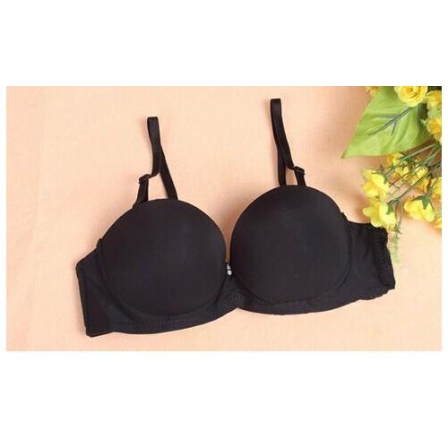 Generic Women Sexy Lingerie Bra Smooth Girl Seamless 1/2 Cup Push Up Women  Underwear Adjustable Support Bras Size 30a-36b Vs Bh C3409