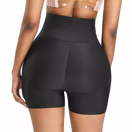 Shaping garments can control the tummy and lift the buttocks, and