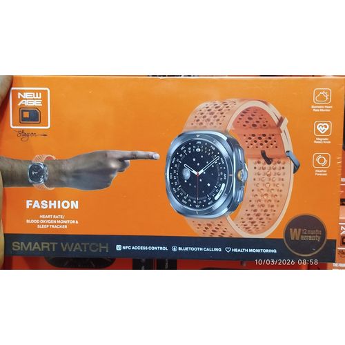 Generic New age Smart watch ultra2 fashion design extra black strap - image 2