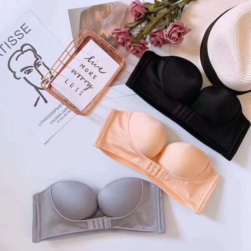 Sexy Strapless Underwear Without Steel Ring Bra Small Breasts