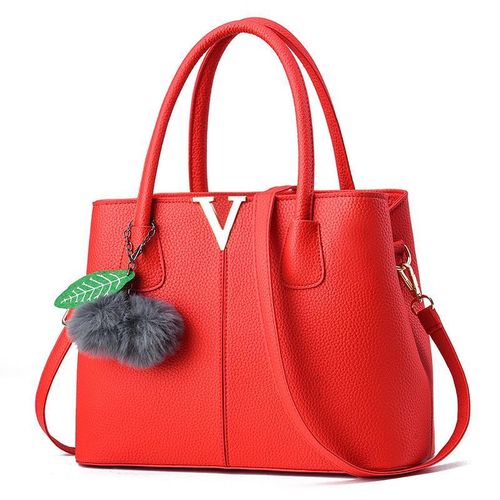 product_image_name-Fashion- Women Office hand bag ladies corperate bag- Red-1