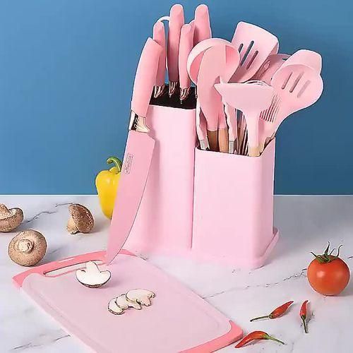 Generic 19Pcs  Non Stick Silicone Spatula Spoon Kitchen Utensil