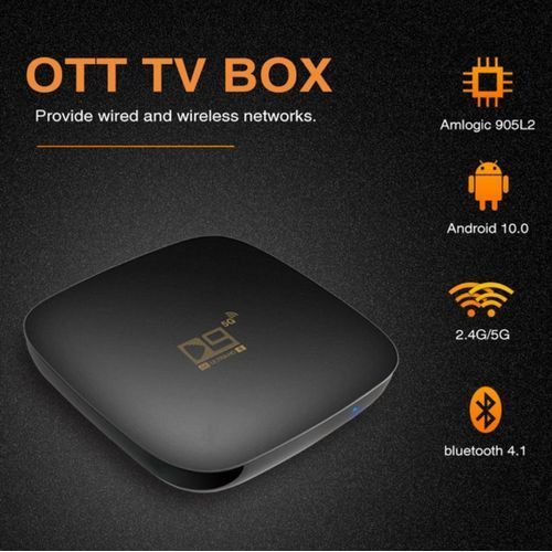 Generic D9 Smart TV Box, Smart TV Set Top Box, 4K HD, 2G + 16G