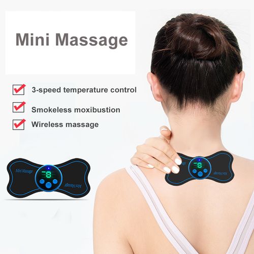 Cordless Cervical Spine Massage Portable Mini Electric Neck Massager Pain  Relief