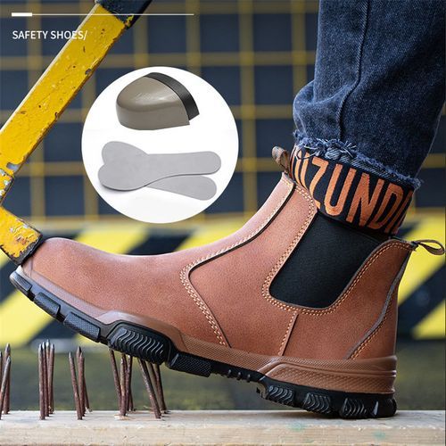 Fashion Safety Boots Men s Outdoor Boots Designer Work Shoes Jumia Nigeria