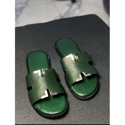 product_image_name-Fashion-Men leather slippers -1