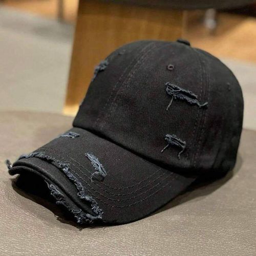 product_image_name-Fashion-Denim Ripped - SnapBack Hat-1