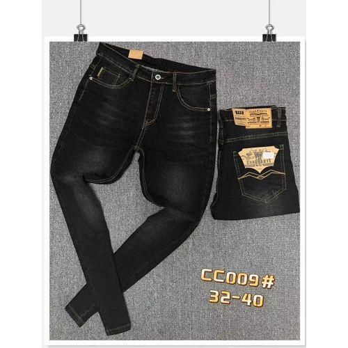 product_image_name-Fashion- Quality Stone Black Jean For Men-1