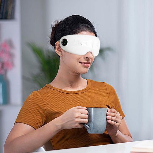 Generic Smart Electric Eye Massager, Foldable Air Pressure Eye Massage Mask - image 4