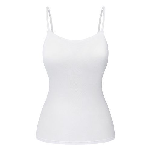 Camisole with Built in Shelf BRA Adjustable Spaghetti Strap Layer