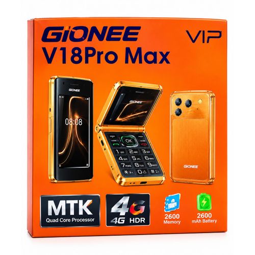 Gionee V18pro Max, dual sim, double sided screen, camera, vibration, type c charger,