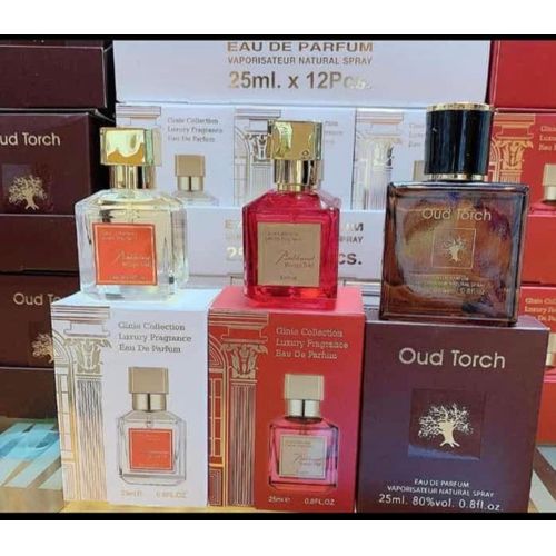 Imperio Barkkarat Rouge 540 Extrait 25ml 2pcs & Oud touch 25ml NAFDAC No:A2-6469