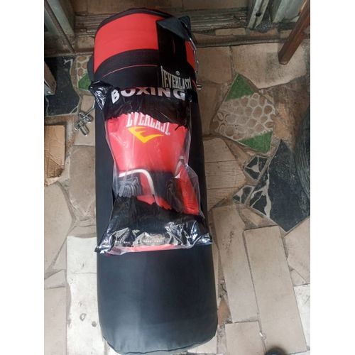 Everlast Everlast-Elite-Heavy-Bag &  Boxing Gloves