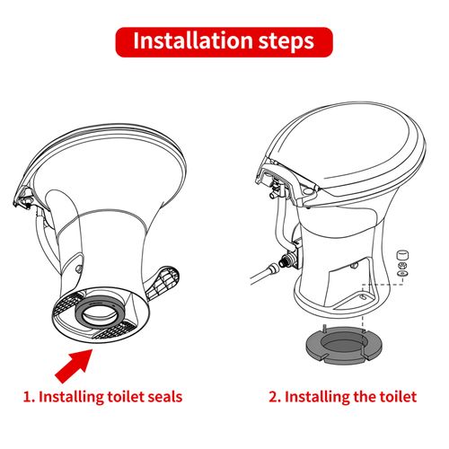 Cheap RV Toilet Seal Replacement Compatible For Dometic 300 310 320 Toilet  Seal Gasket Kit Number