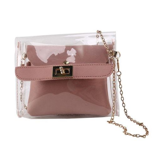 Generic Ladies Transparent Bag Girls Bag Mobile Phone Bag Pink Jumia Nigeria