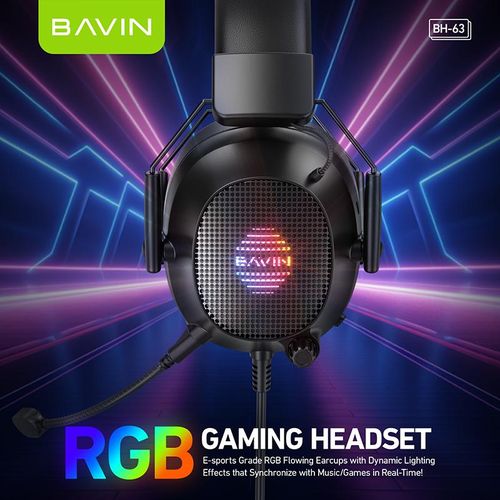 Bavin Original Gaming Headset With Noise Reduction Microphone - image 4