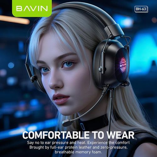 Bavin Original Gaming Headset With Noise Reduction Microphone - image 5