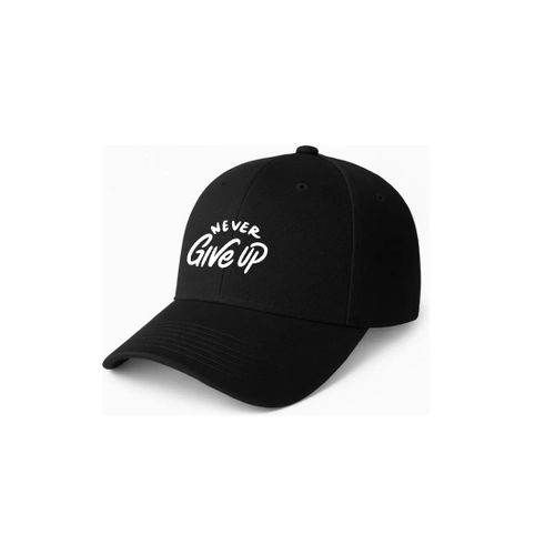 Fashion High Unisex Design Face Cap: Black