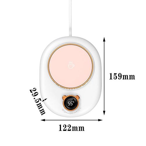 USB Mug Warmer 2 in 1 Universal Wireless Charger,Coffee Cup Mat Heater  Heating Temperature Coaster