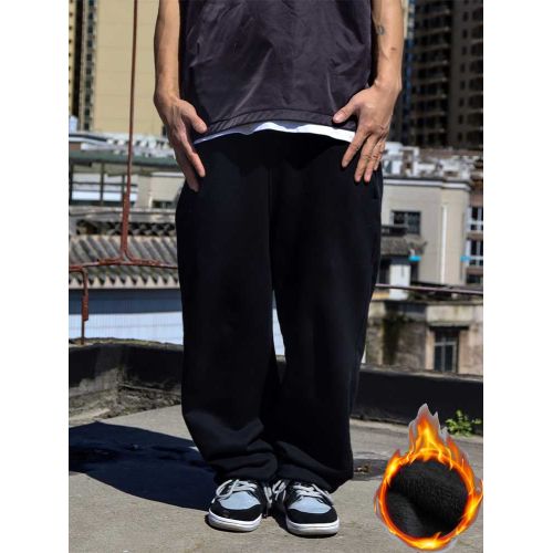 Generic (Black)Plus Size Hiphop Sweatpants Men Casual Harem