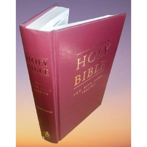 product_image_name-Generic-(NKJV) New King James Version,Concordance,Easy to read,Wine Color,Comfort Print (Hardcover)-4