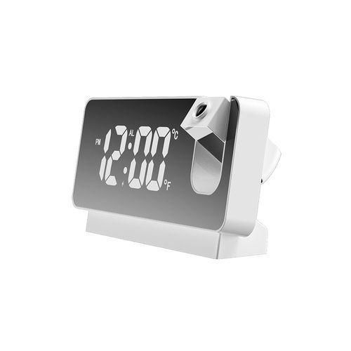 Generic Clock LED Digital 181° Time Projector Temperature Display