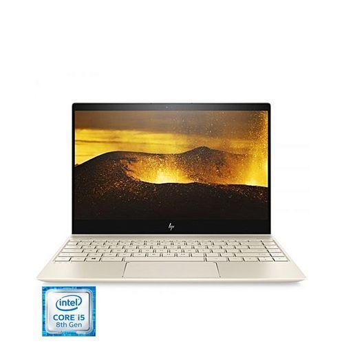 Hp ENVY 13 Intel Core I5 (8GB RAM 256GB SSD) 13.3  Windows - Pale Gold + Mouse And External CD Rom